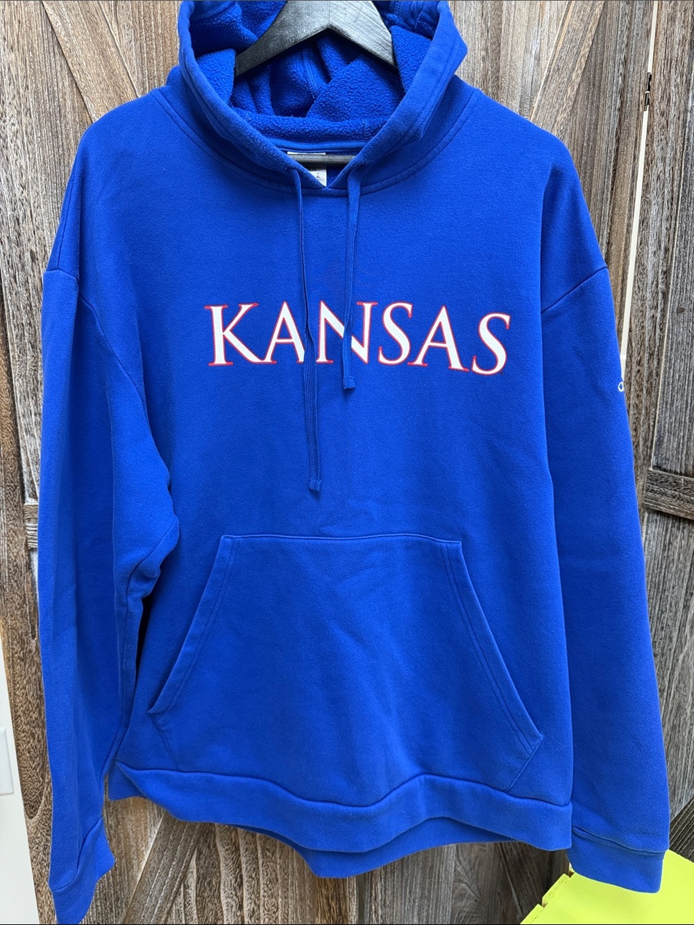 adidas Royal Blue Kansas Pullover Hoodie